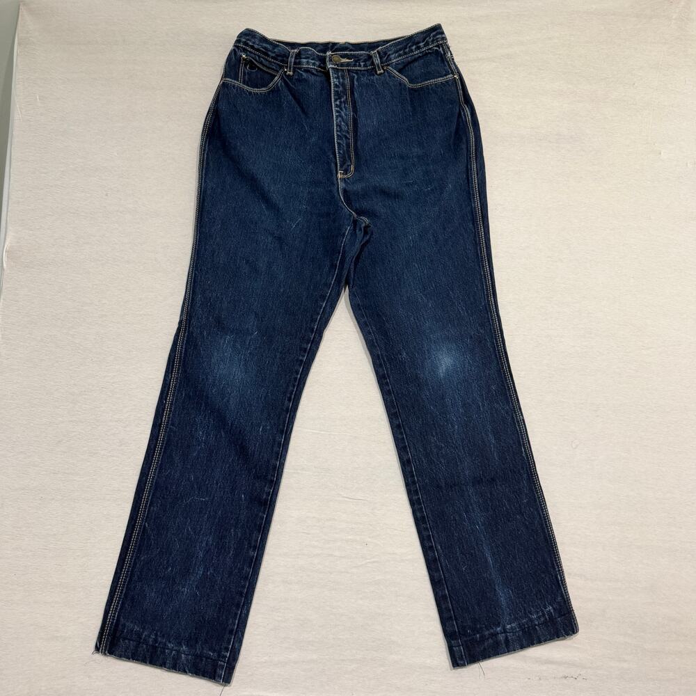 Vintage Gloria Vanderbilt for Murjani High Rise Mom Jeans‎ Dark Wash Swan